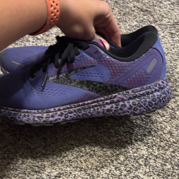 Brooks Women's Purple and Black Sneakers - Picture 3 of 5